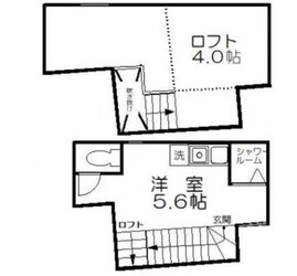 ファースト西落合の物件間取画像